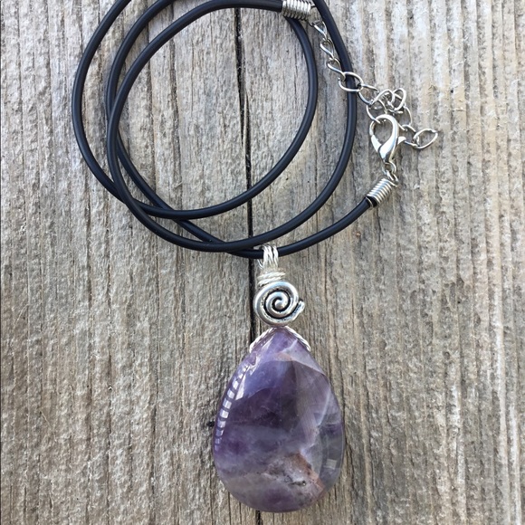 Chevron amethyst Intuition & Growth - Picture 4 of 9